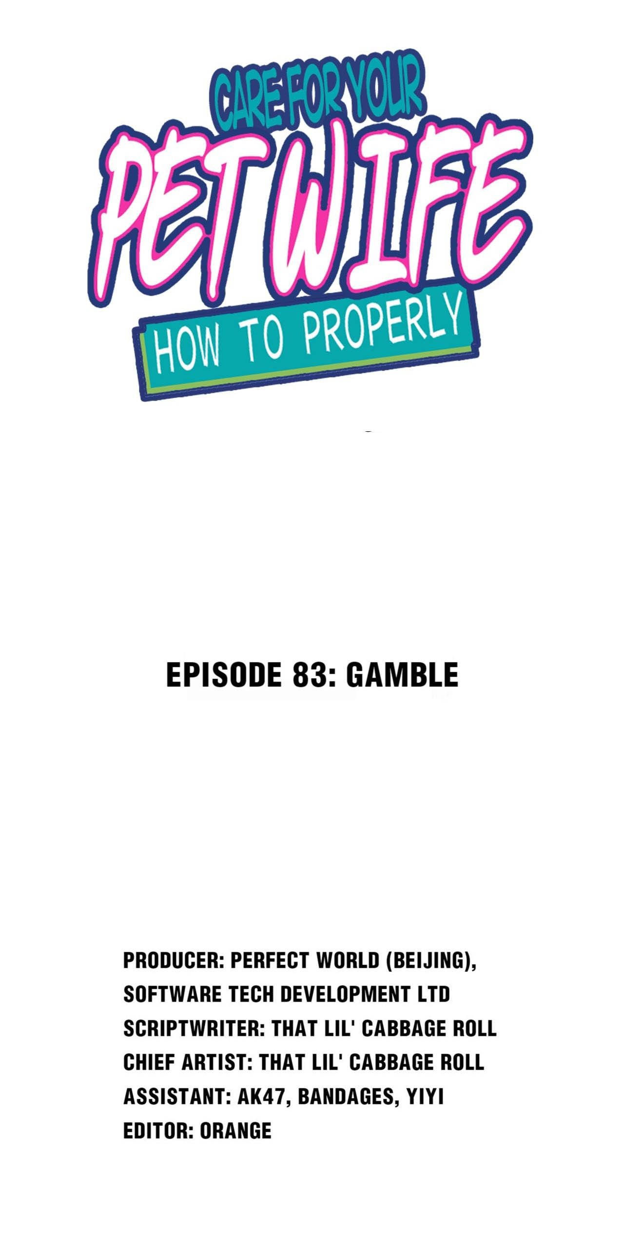 Baca Manhua How To Properly Care For Your Pet Wife Chapter 83 Gambar 2