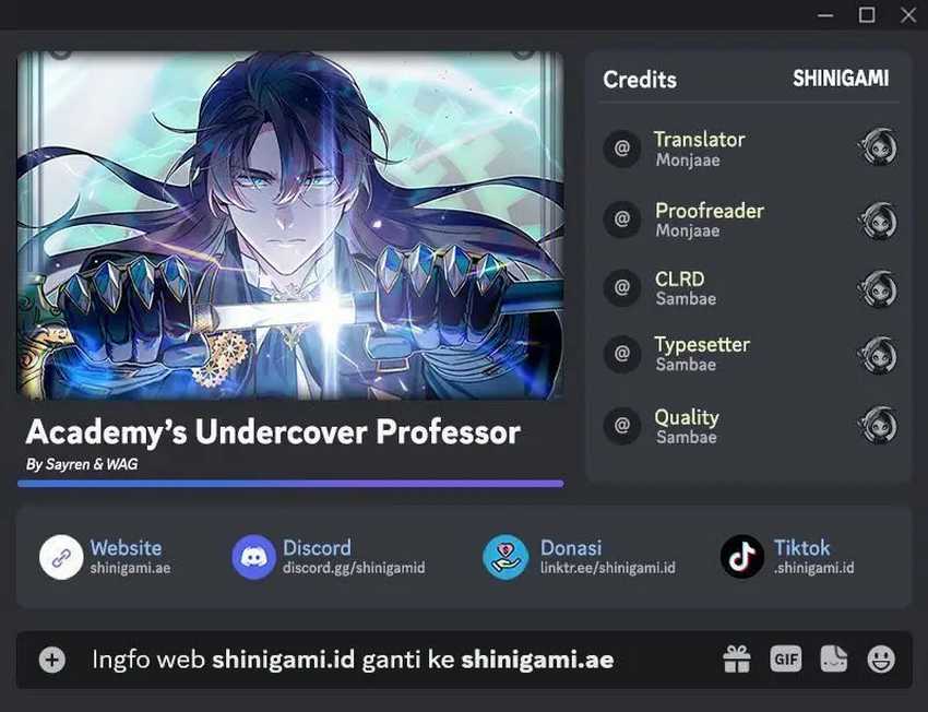Baca Komik Academy’s Undercover Professor Chapter 95 Gambar 1