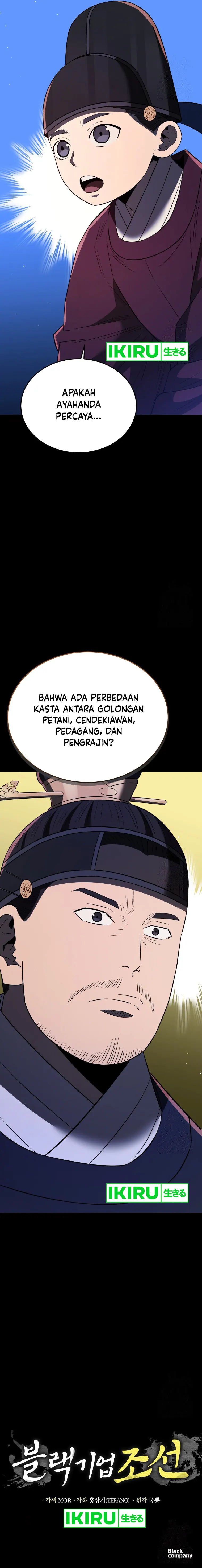 Black Corporation: Joseon Chapter 70 bahasa Indonesia Gambar 15