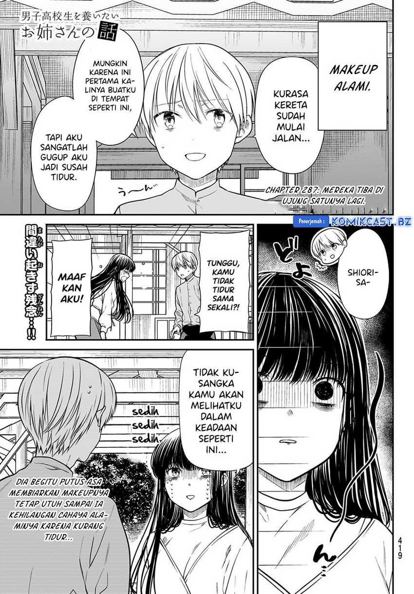 Baca Manga Danshi Koukousei wo Yashinaitai Onee-san no Hanashi Chapter 287 Gambar 2