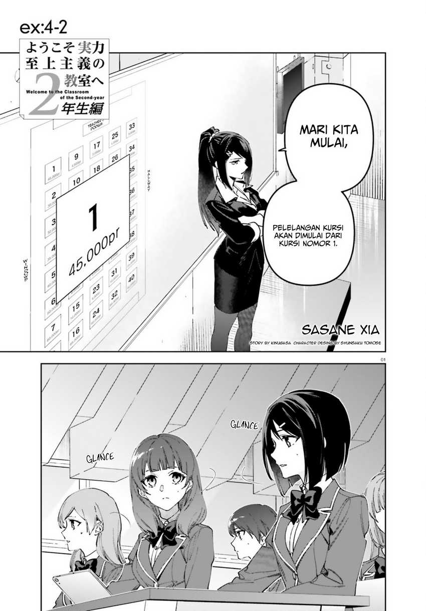 Baca Manga Youkoso Jitsuryoku Shijou Shugi no Kyoushitsu e: 2-nensei-hen Chapter 19.6 Gambar 2