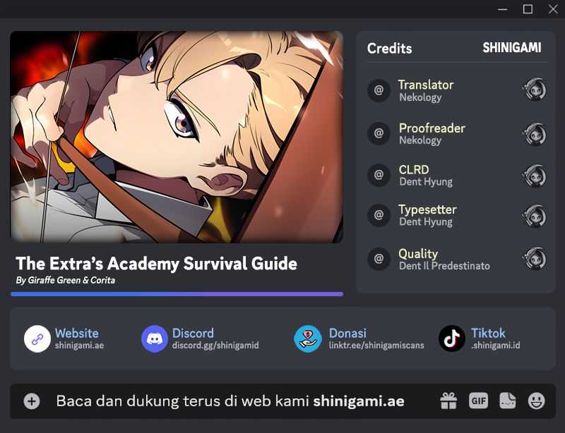 Baca Komik The Extra’s Academy Survival Guide Chapter 58 Gambar 1