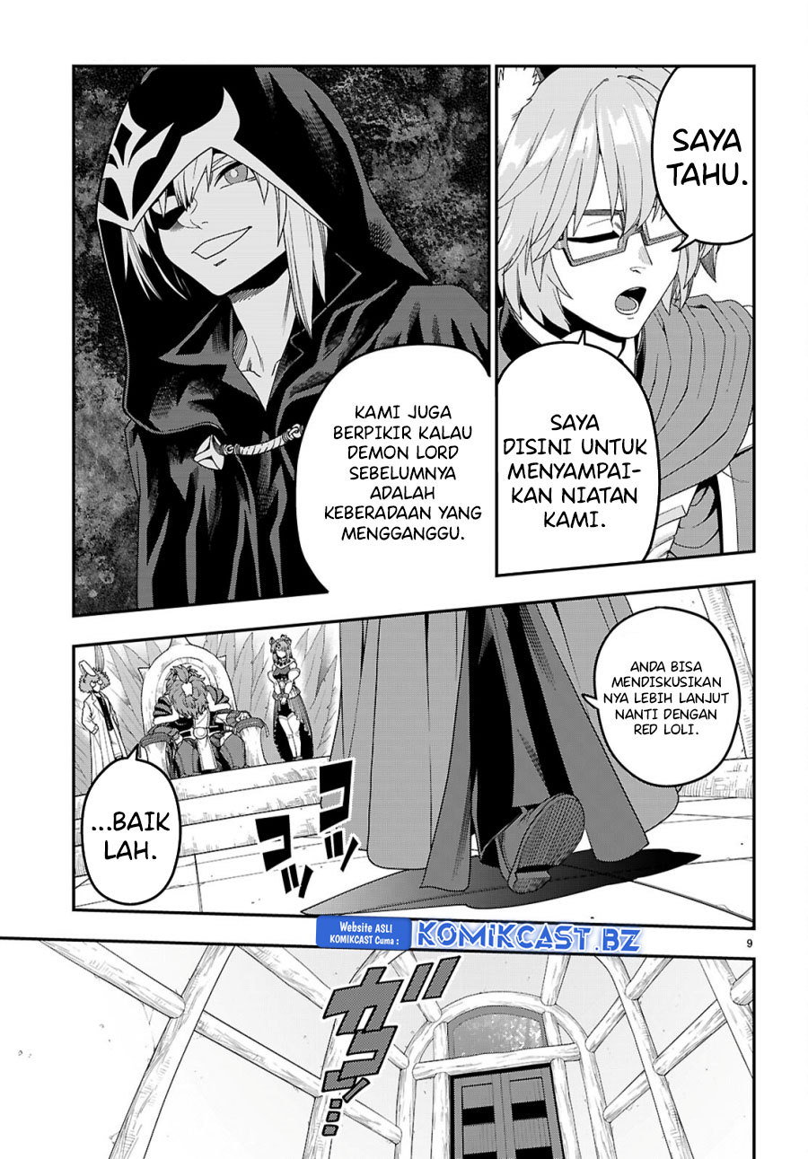 Konjiki no Moji Tsukai: Yuusha Yonin ni Makikomareta Unique Cheat Chapter 110 Gambar 10