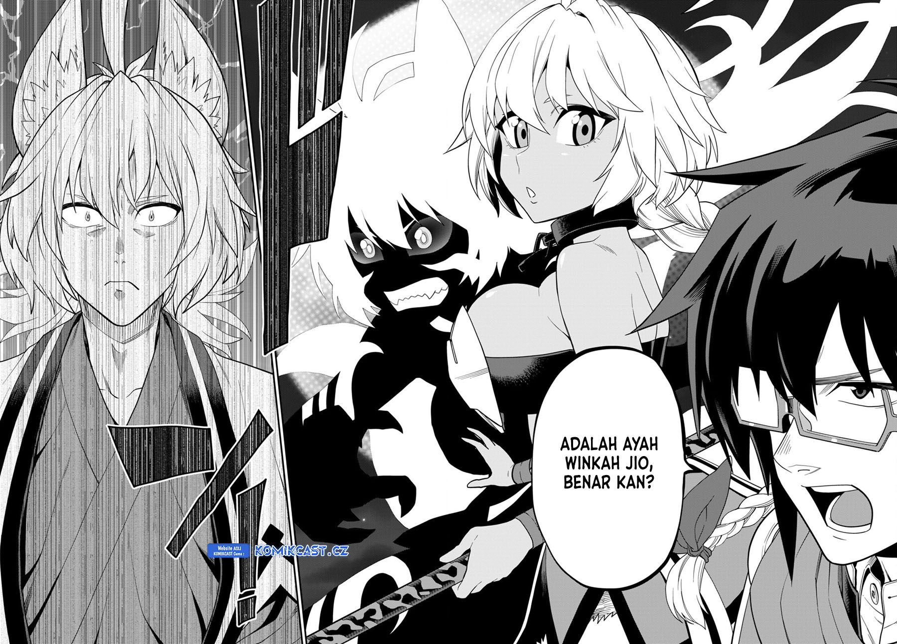 Konjiki no Moji Tsukai: Yuusha Yonin ni Makikomareta Unique Cheat Chapter 108 Gambar 17