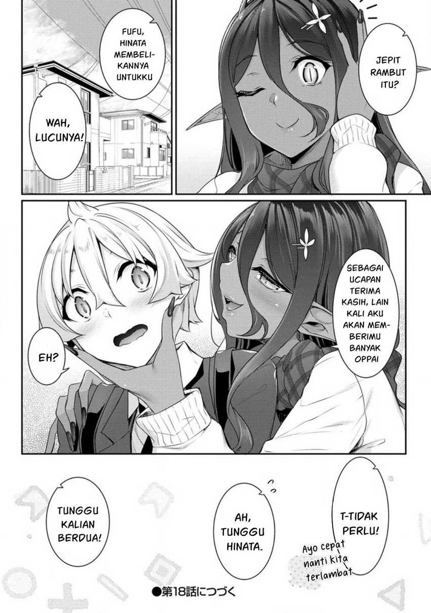 Chotto Dake ai ga Omoi Dark Elf ga Isekai Kara Oikakete Kita Chapter 17 Gambar 19
