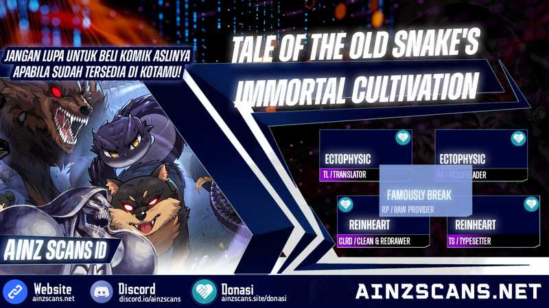 Baca Komik Snake Immortal: The Tale of a Snake’s Cultivation to Immortality Chapter 20 Gambar 1