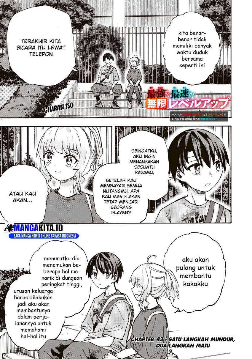 Baca Manga Saikyou de Saisoku no Mugen Level Up Chapter 43 bahasa Indonesia Gambar 2