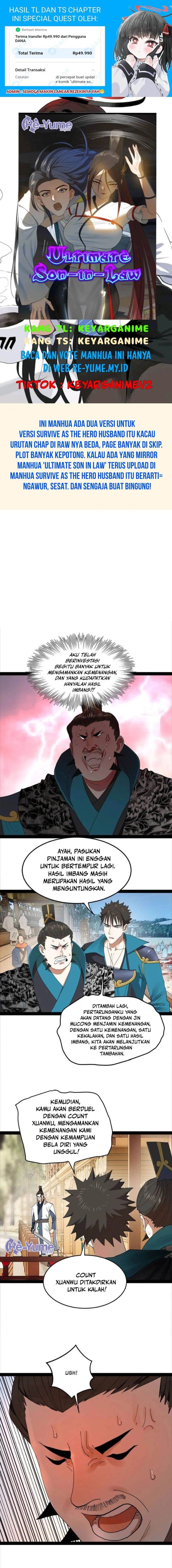 Baca Komik Survive As The Hero’s Husband Chapter 106 Gambar 1