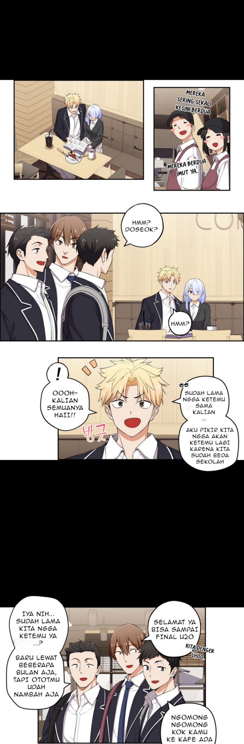 Baca Manhwa We Are Not Dating!! Chapter 110 bahasa Indonesia Gambar 2