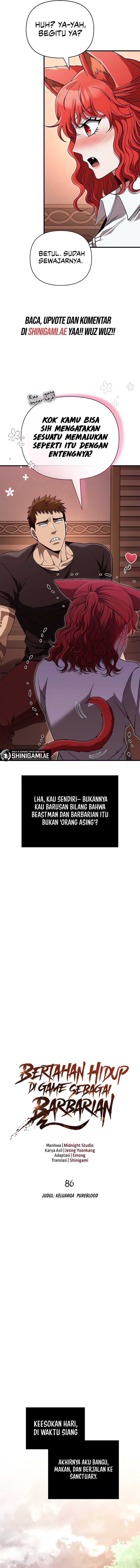 Survive as a Barbarian in the Game Chapter 86 Gambar 5