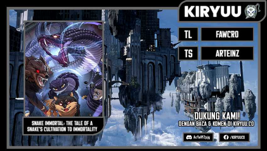 Baca Komik Snake Immortal: The Tale of a Snake’s Cultivation to Immortality Chapter 21 Gambar 1