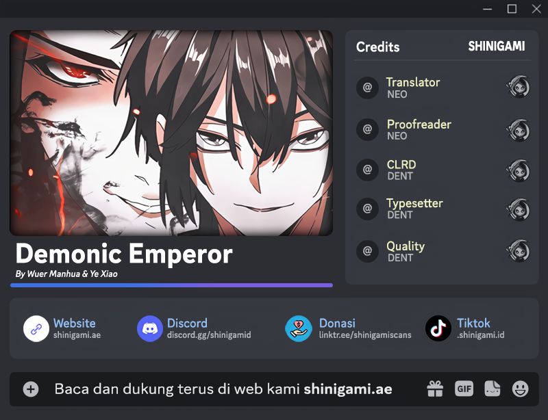 Baca Komik Magic Emperor Chapter 644 Gambar 1