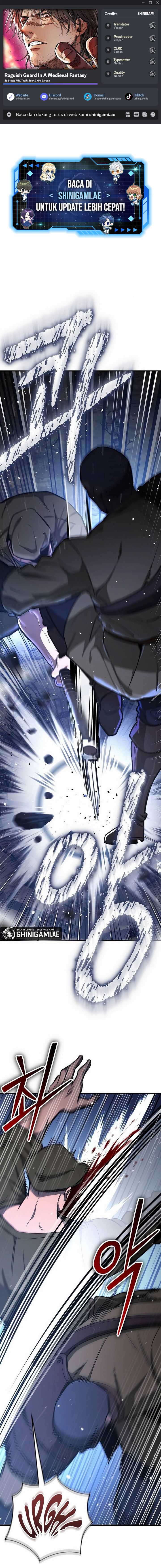 Baca Komik Roguish Guard in a Medieval FantasyRoguish Guard in a Medieval Fantasy Chapter 20 Gambar 1