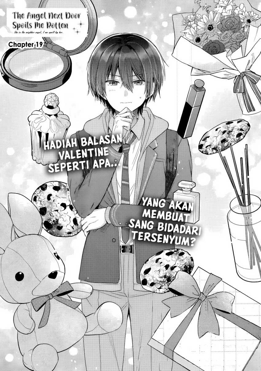 Baca Komik Otonari no Tenshi-sama ni Itsunomanika Dame Ningen ni Sareteita Ken Chapter 19.1 Gambar 1