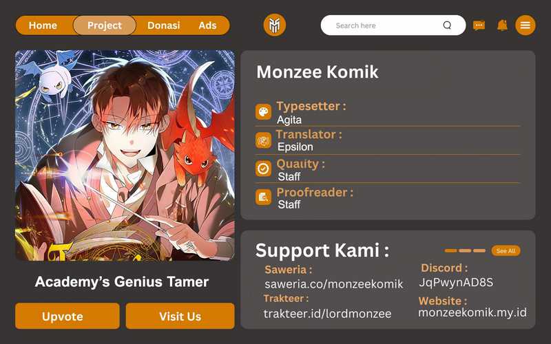 Baca Komik Academy’s Genius Tamer Chapter 32 Gambar 1