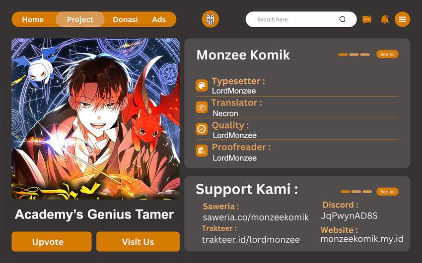 Baca Komik Academy’s Genius Tamer Chapter 27 Gambar 1