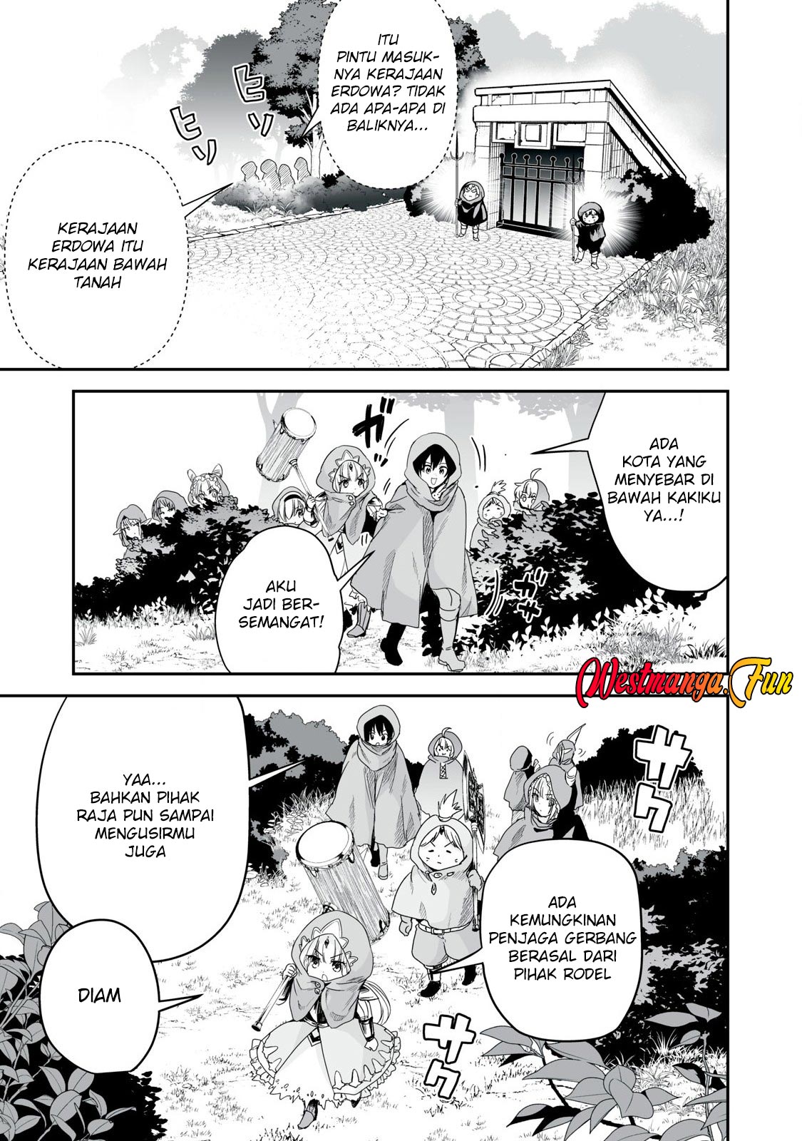 Tensei Kizoku no Bannou Kaitaku Kara ~”Kakudai & Shukushou” Sukiru o Tsukatte Itara Saikyou Ryouchi ni Narimashita~ Chapter 39 bahasa Indonesia Gambar 13