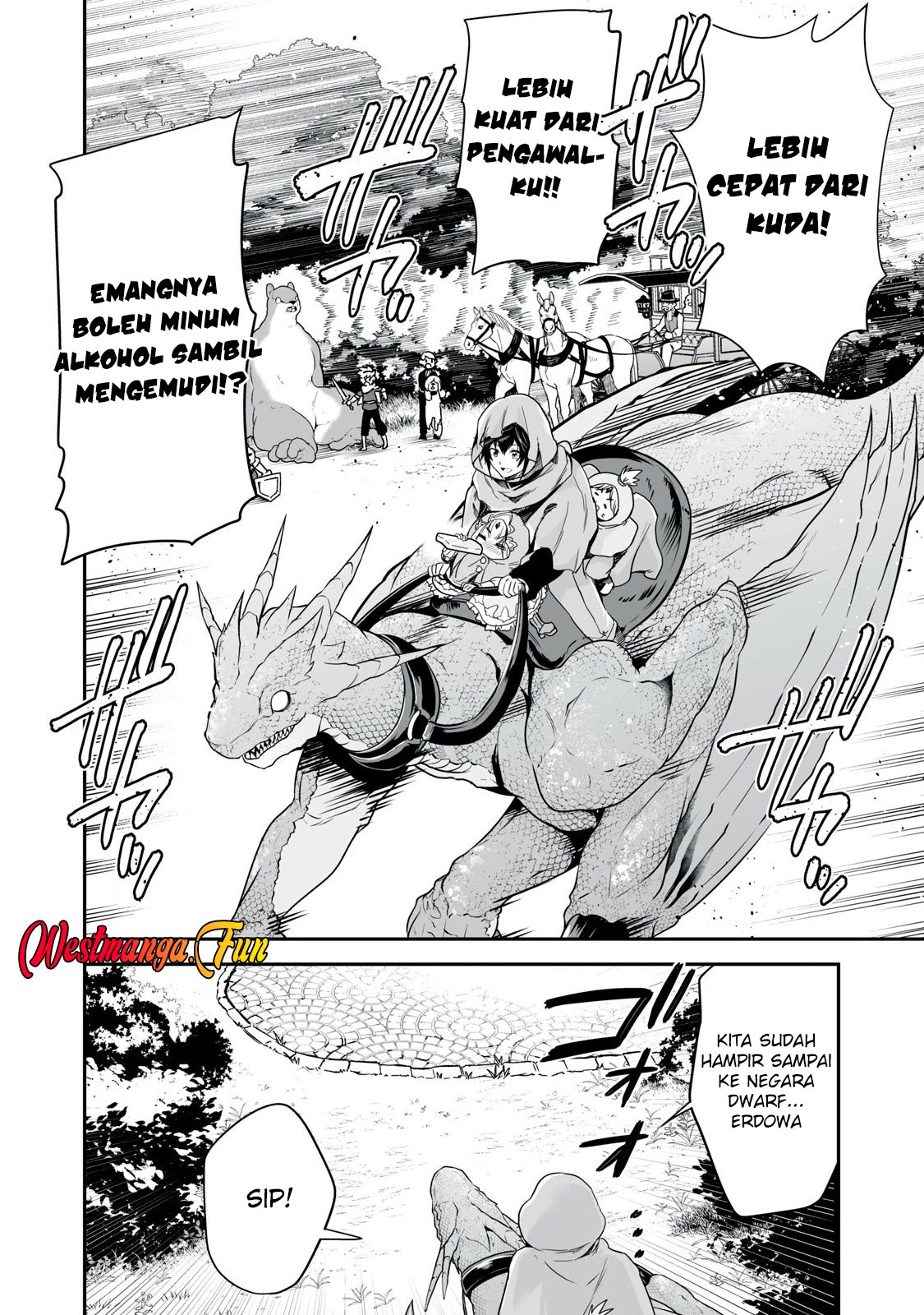 Tensei Kizoku no Bannou Kaitaku Kara ~”Kakudai & Shukushou” Sukiru o Tsukatte Itara Saikyou Ryouchi ni Narimashita~ Chapter 39 bahasa Indonesia Gambar 3