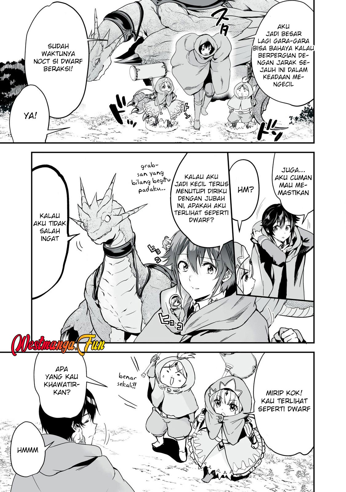 Tensei Kizoku no Bannou Kaitaku Kara ~”Kakudai & Shukushou” Sukiru o Tsukatte Itara Saikyou Ryouchi ni Narimashita~ Chapter 39 bahasa Indonesia Gambar 5