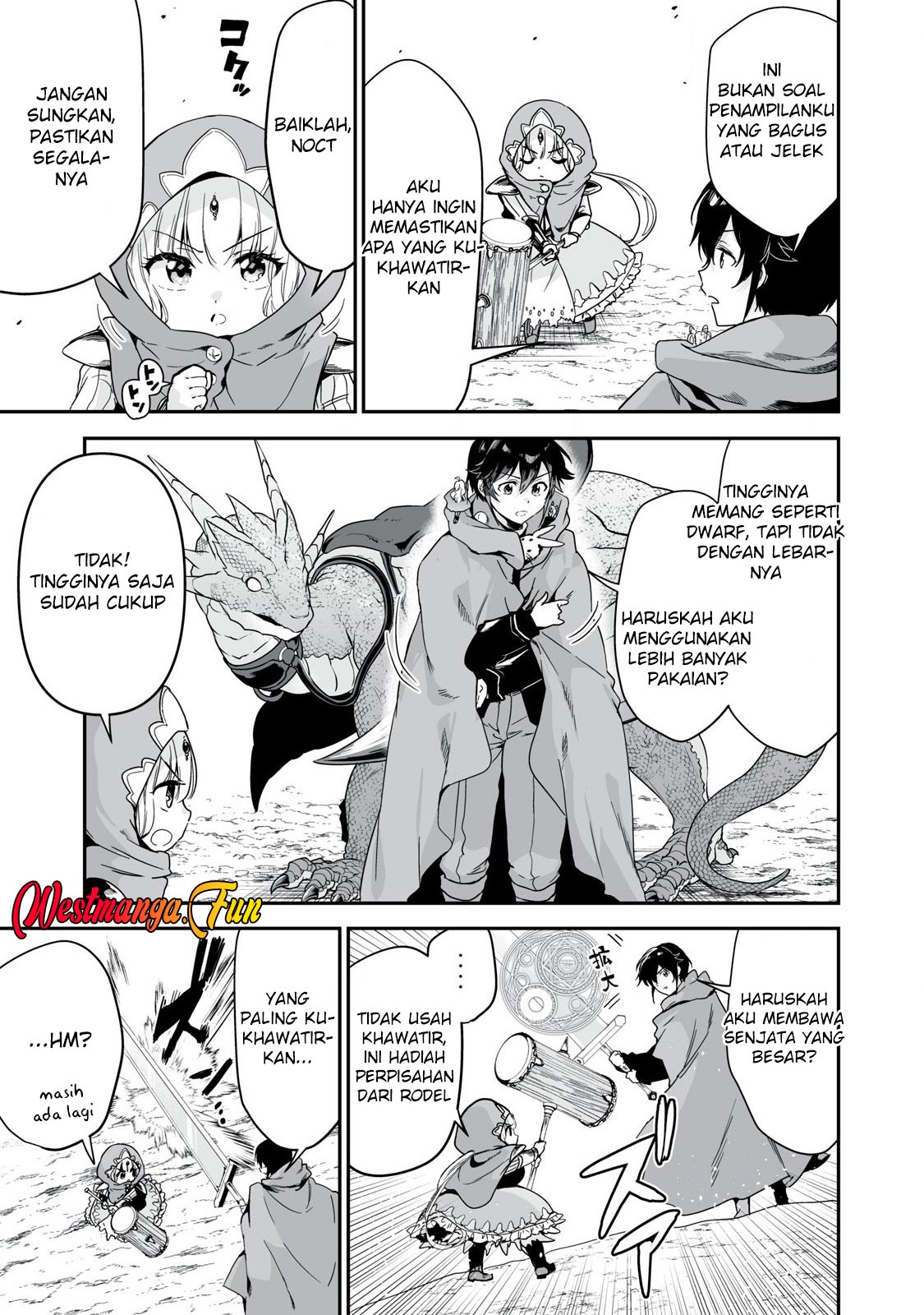 Tensei Kizoku no Bannou Kaitaku Kara ~”Kakudai & Shukushou” Sukiru o Tsukatte Itara Saikyou Ryouchi ni Narimashita~ Chapter 39 bahasa Indonesia Gambar 7