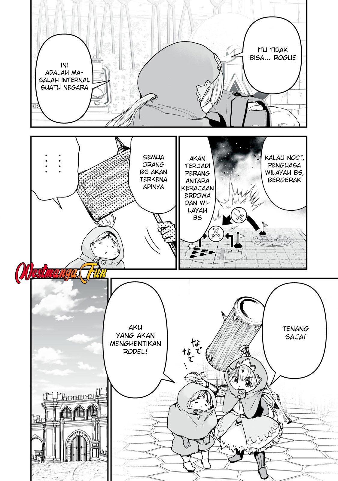 Tensei Kizoku no Bannou Kaitaku Kara ~”Kakudai & Shukushou” Sukiru o Tsukatte Itara Saikyou Ryouchi ni Narimashita~ Chapter 38 bahasa Indonesia Gambar 27