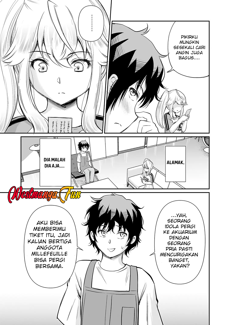 Isshou Hatarakitakunai Ore ga Classmate no Daininki Idol ni Natsukaretara Chapter 17 Gambar 26