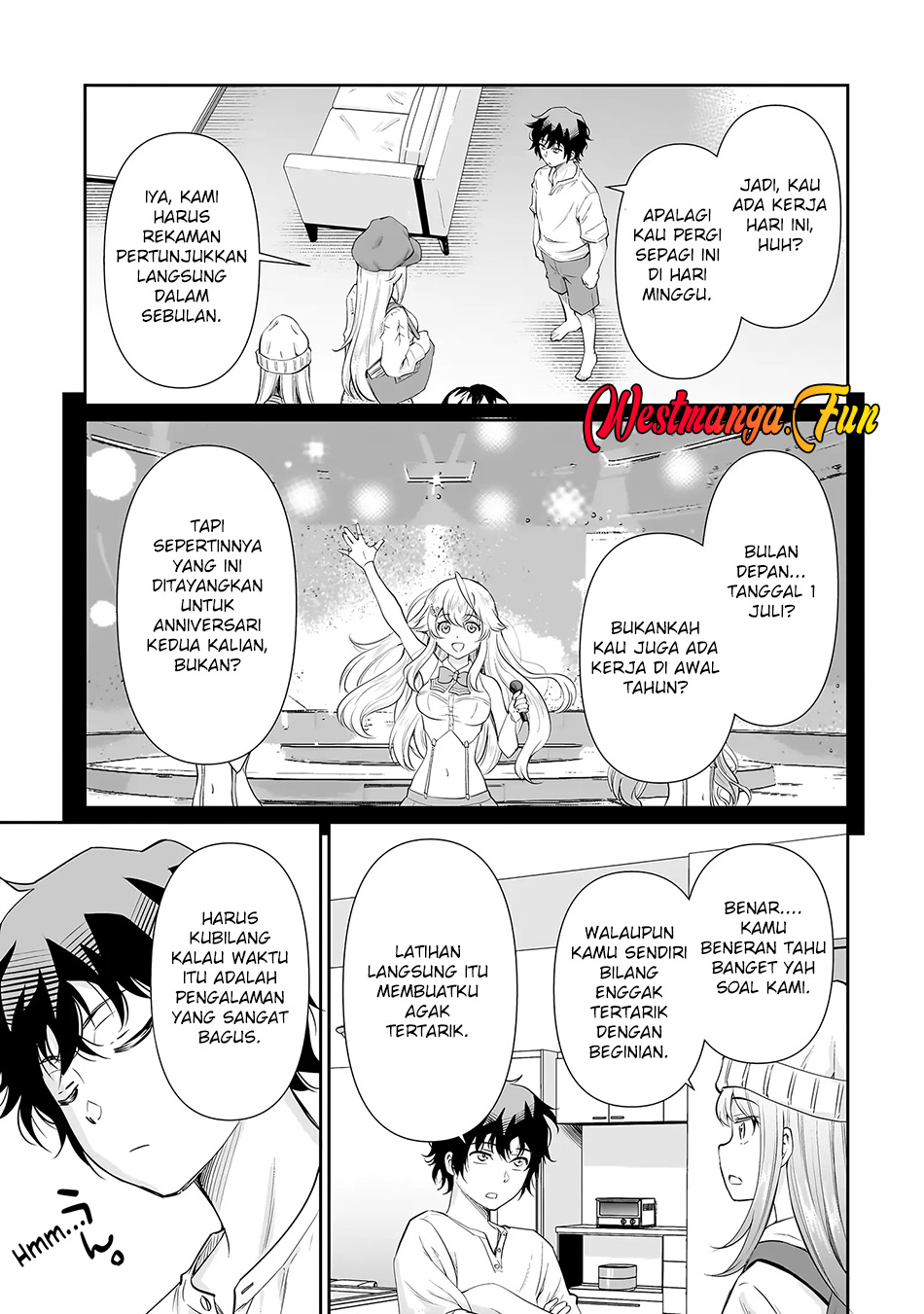 Isshou Hatarakitakunai Ore ga Classmate no Daininki Idol ni Natsukaretara Chapter 17 Gambar 5