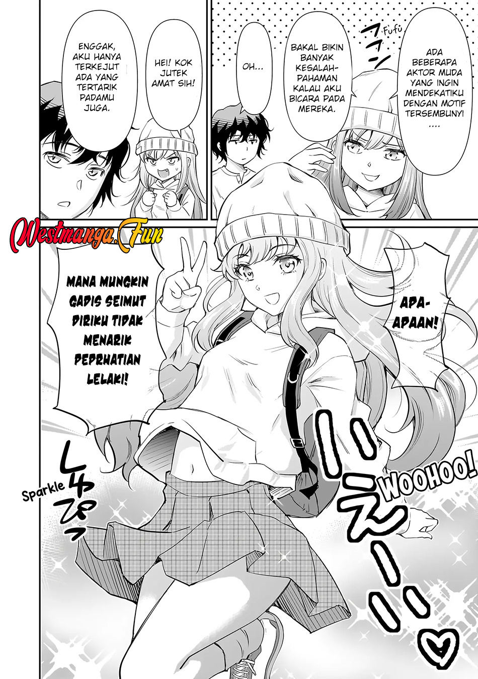 Isshou Hatarakitakunai Ore ga Classmate no Daininki Idol ni Natsukaretara Chapter 17 Gambar 8