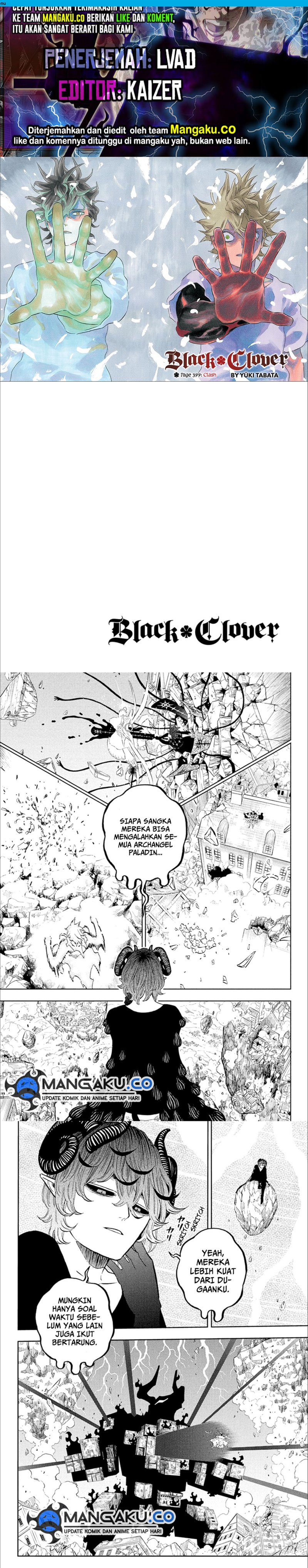 Baca Komik Black Clover Chapter 377 Gambar 1