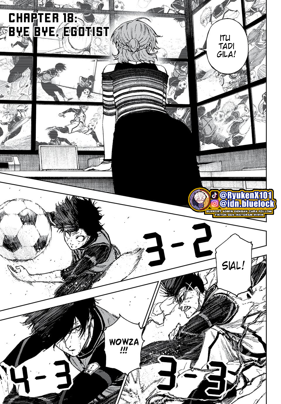 Baca Komik Blue Lock: Episode Nagi Chapter 18 Gambar 1