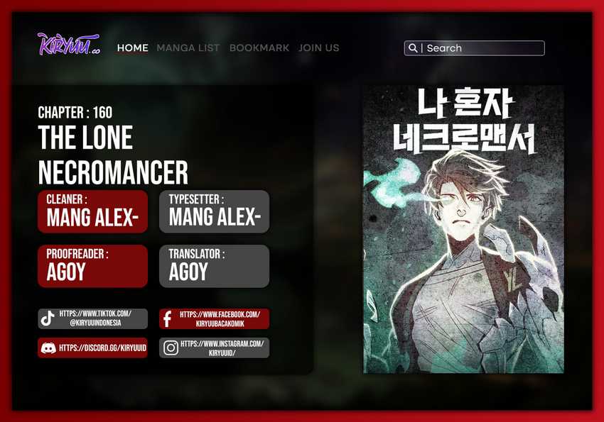 Baca Komik Alone Necromancer Chapter 160 Gambar 1