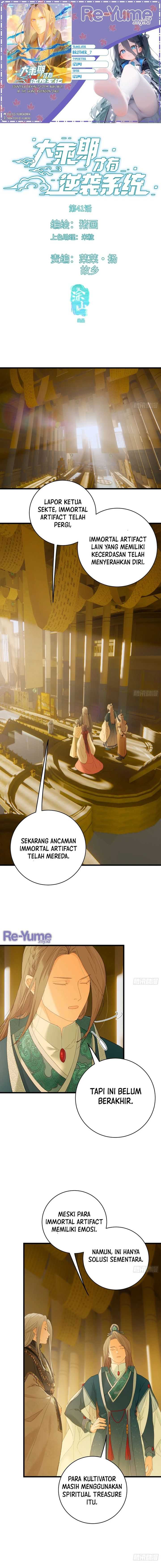 Baca Komik Counterattacking System Available At The Grand Ascension Stage Chapter 41 Gambar 1
