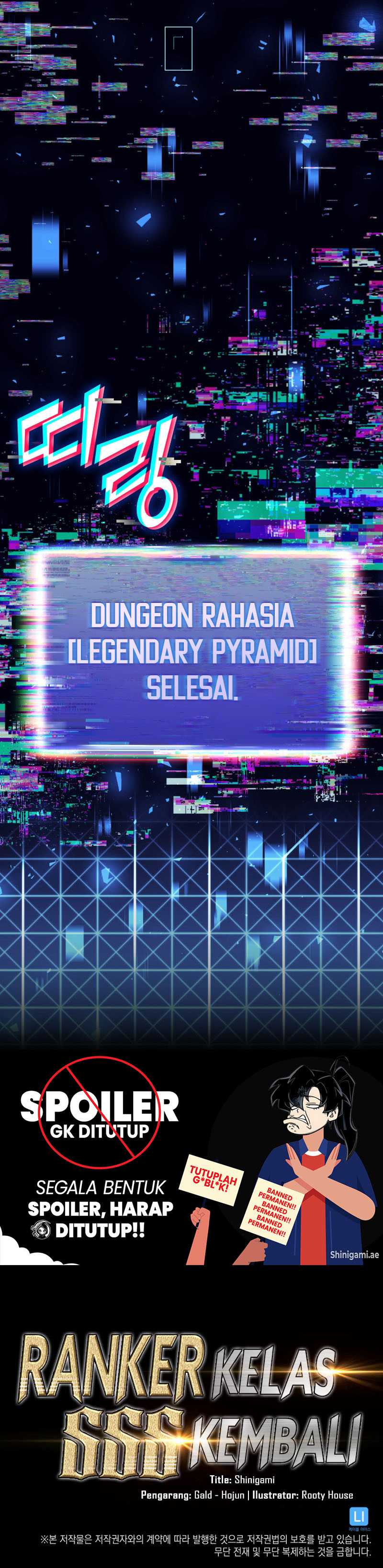 Return of the SSS-Class Ranker Chapter 140 bahasa Indonesia Gambar 12