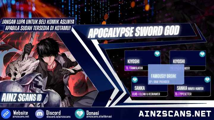 Baca Komik Apocalypse Sword God Chapter 34 bahasa Indonesia Gambar 1