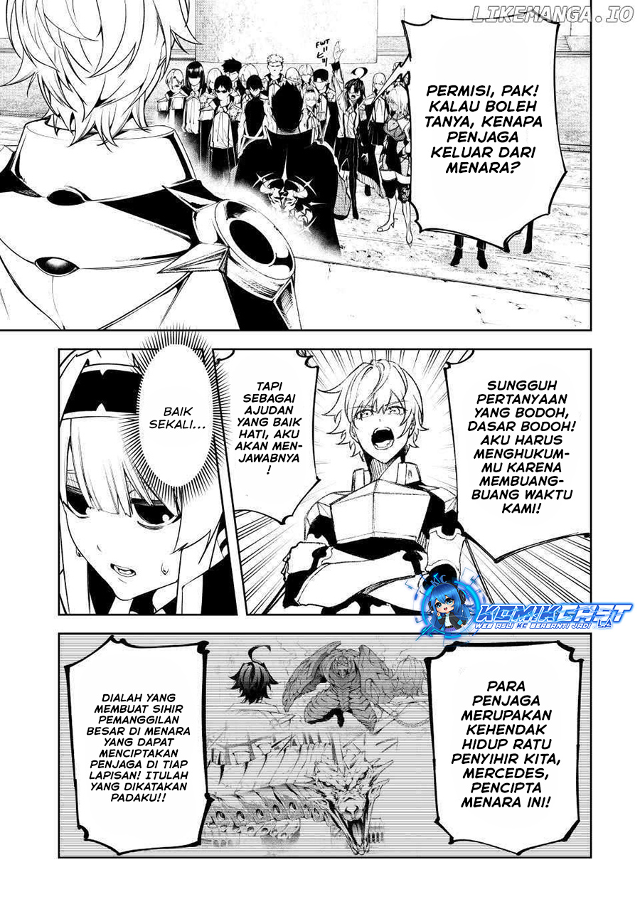 Tsue to Tsurugi no Wistoria Chapter 47 Gambar 6