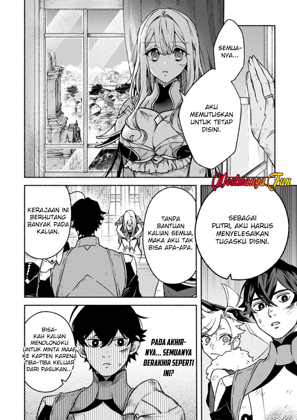 Sono Monban, Saikyou Nitsuki: Tsuihou Sareta Bougyo Ryoku 9999 no Senshi, Outo no Monban Toshite Musou Suru Chapter 32.3 Gambar 13