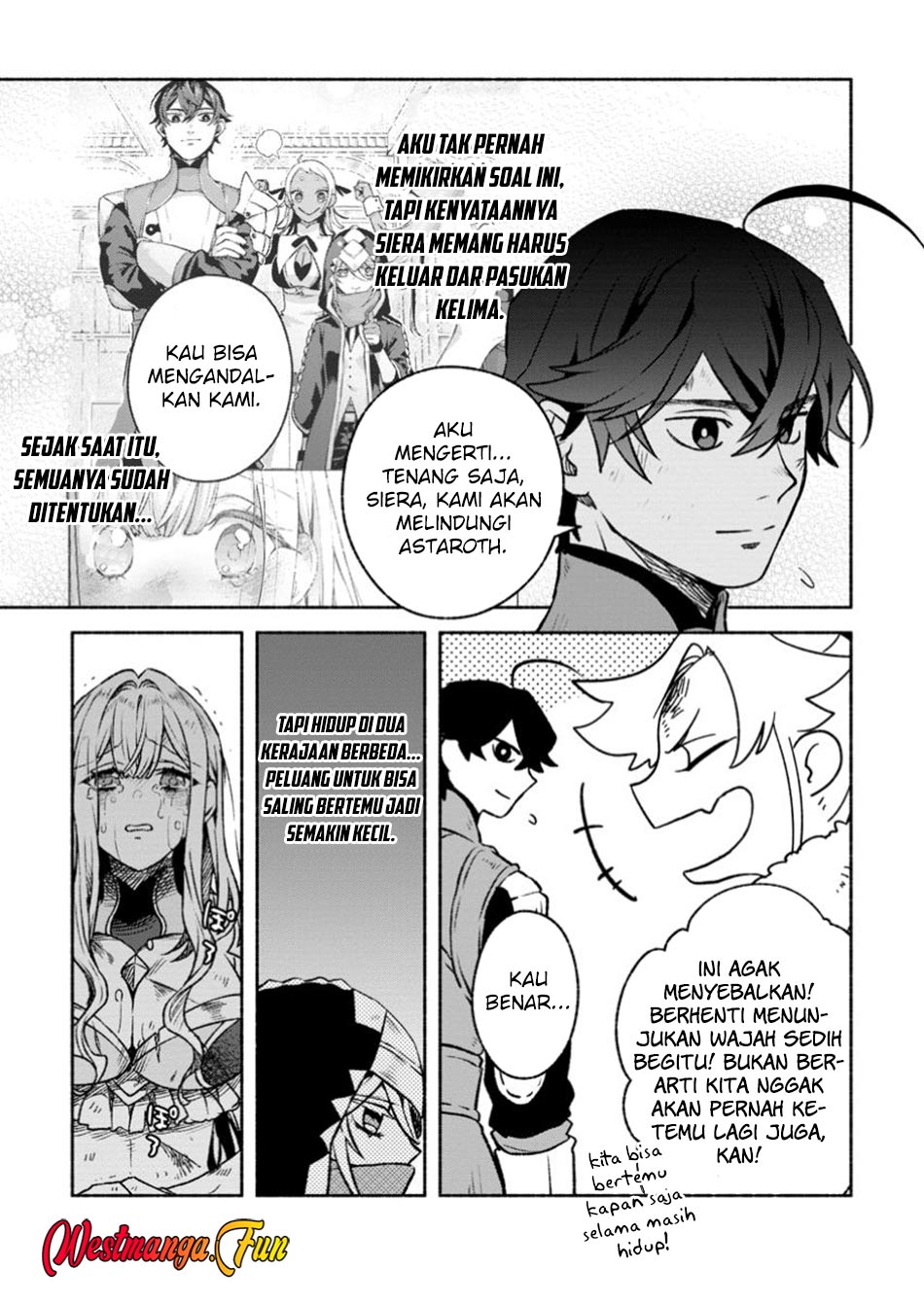 Sono Monban, Saikyou Nitsuki: Tsuihou Sareta Bougyo Ryoku 9999 no Senshi, Outo no Monban Toshite Musou Suru Chapter 32.3 Gambar 14