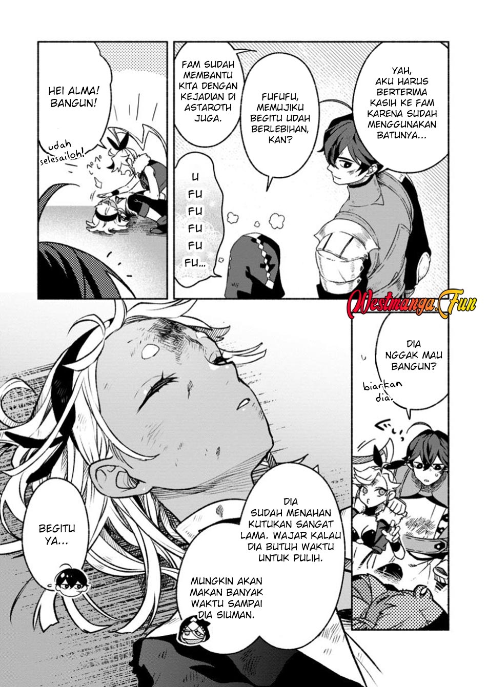 Baca Manga Sono Monban, Saikyou Nitsuki: Tsuihou Sareta Bougyo Ryoku 9999 no Senshi, Outo no Monban Toshite Musou Suru Chapter 32.3 Gambar 2