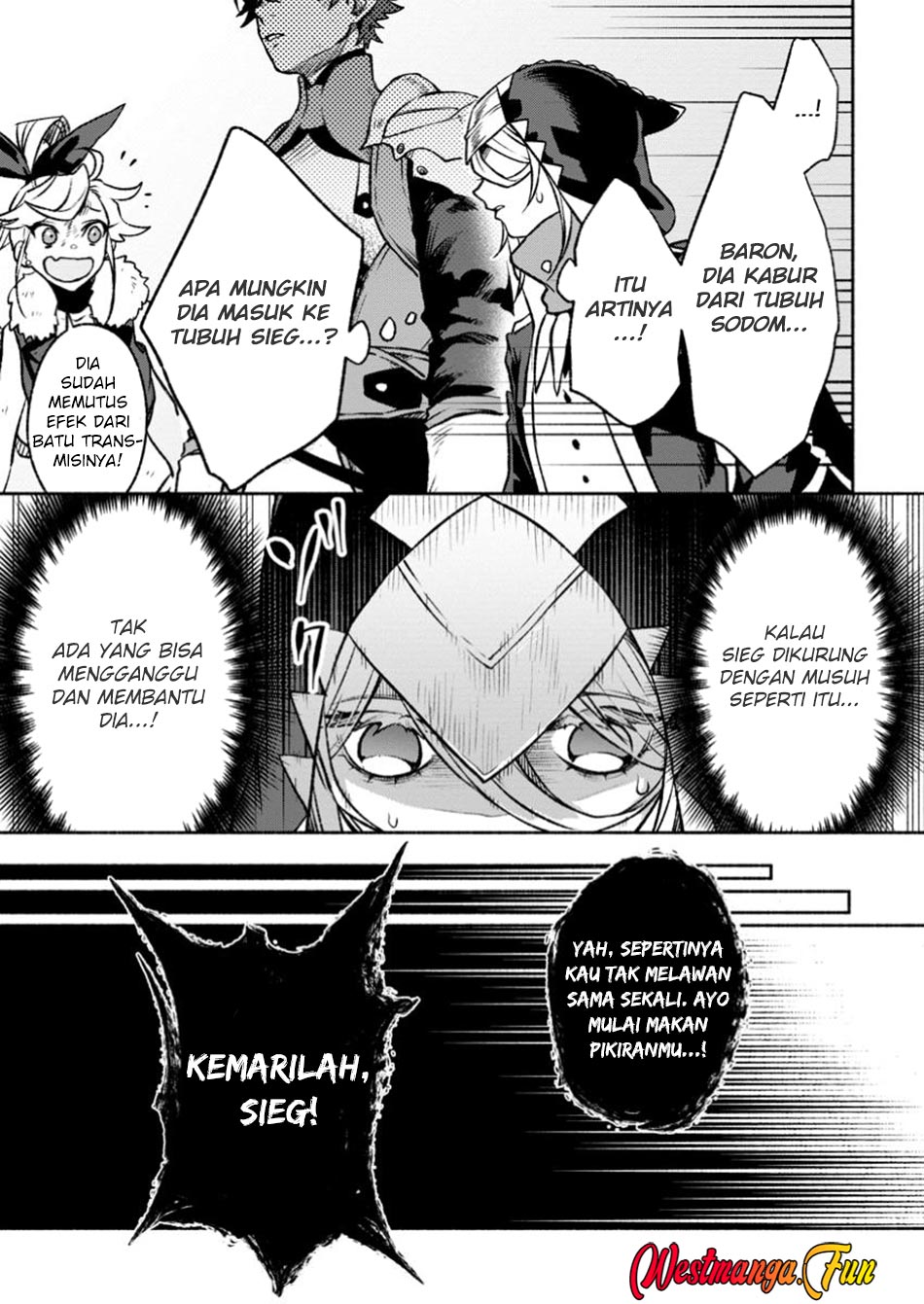 Sono Monban, Saikyou Nitsuki: Tsuihou Sareta Bougyo Ryoku 9999 no Senshi, Outo no Monban Toshite Musou Suru Chapter 32.3 Gambar 7