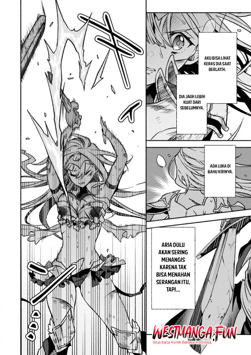Sono Monban, Saikyou Nitsuki: Tsuihou Sareta Bougyo Ryoku 9999 no Senshi, Outo no Monban Toshite Musou Suru Chapter 32.2 Gambar 3
