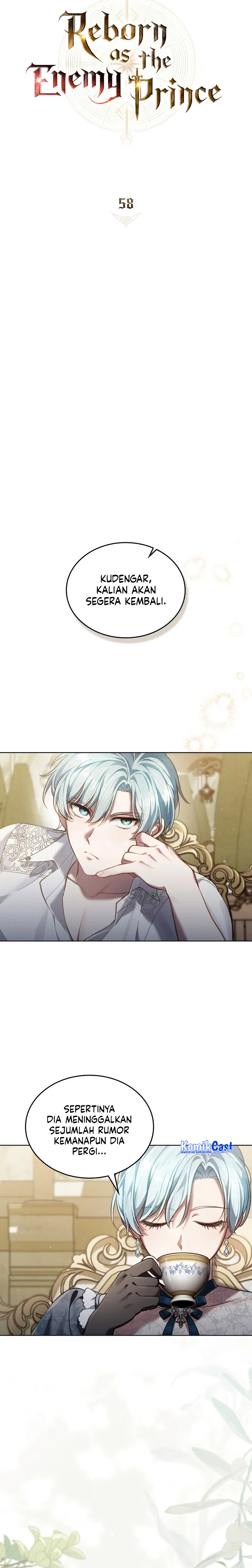 Reborn as the Enemy Prince Chapter 58 bahasa Indonesia Gambar 10