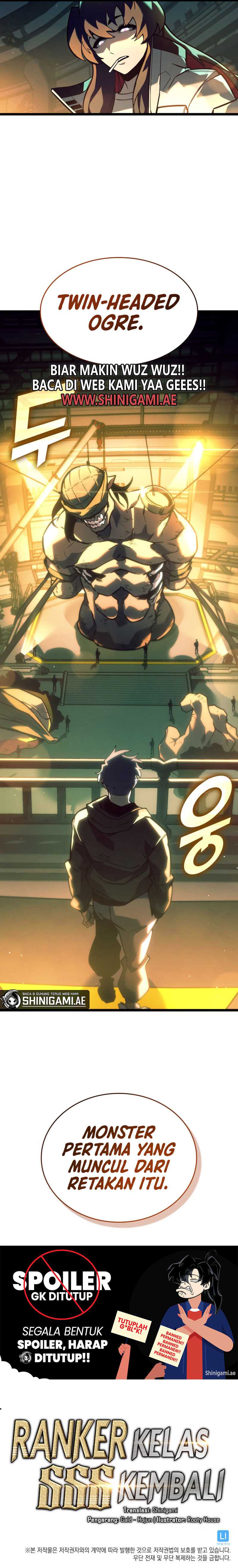 Return of the SSS-Class Ranker Chapter 141 bahasa Indonesia Gambar 13
