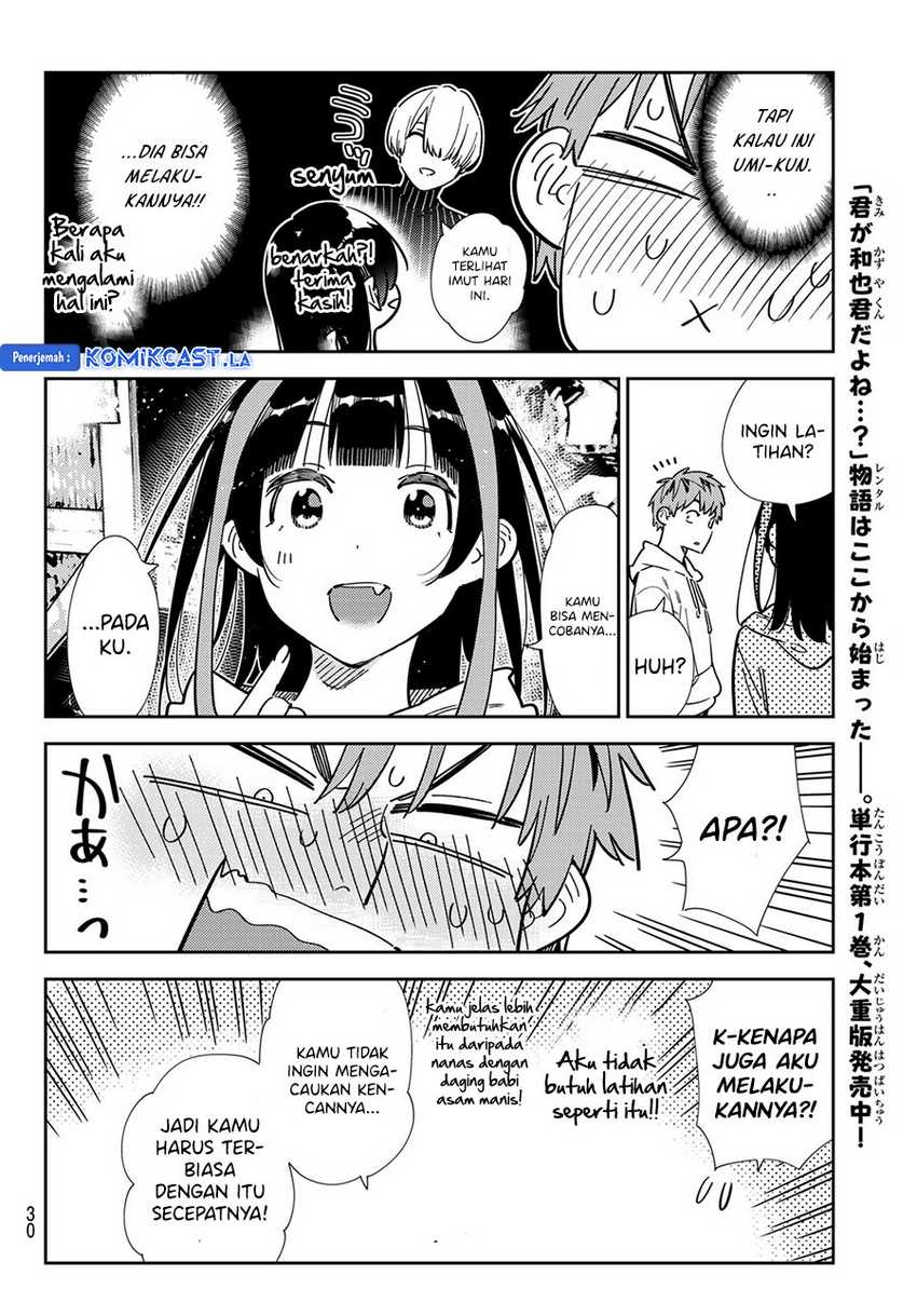 Kanojo Okarishimasu Chapter 338 Gambar 19