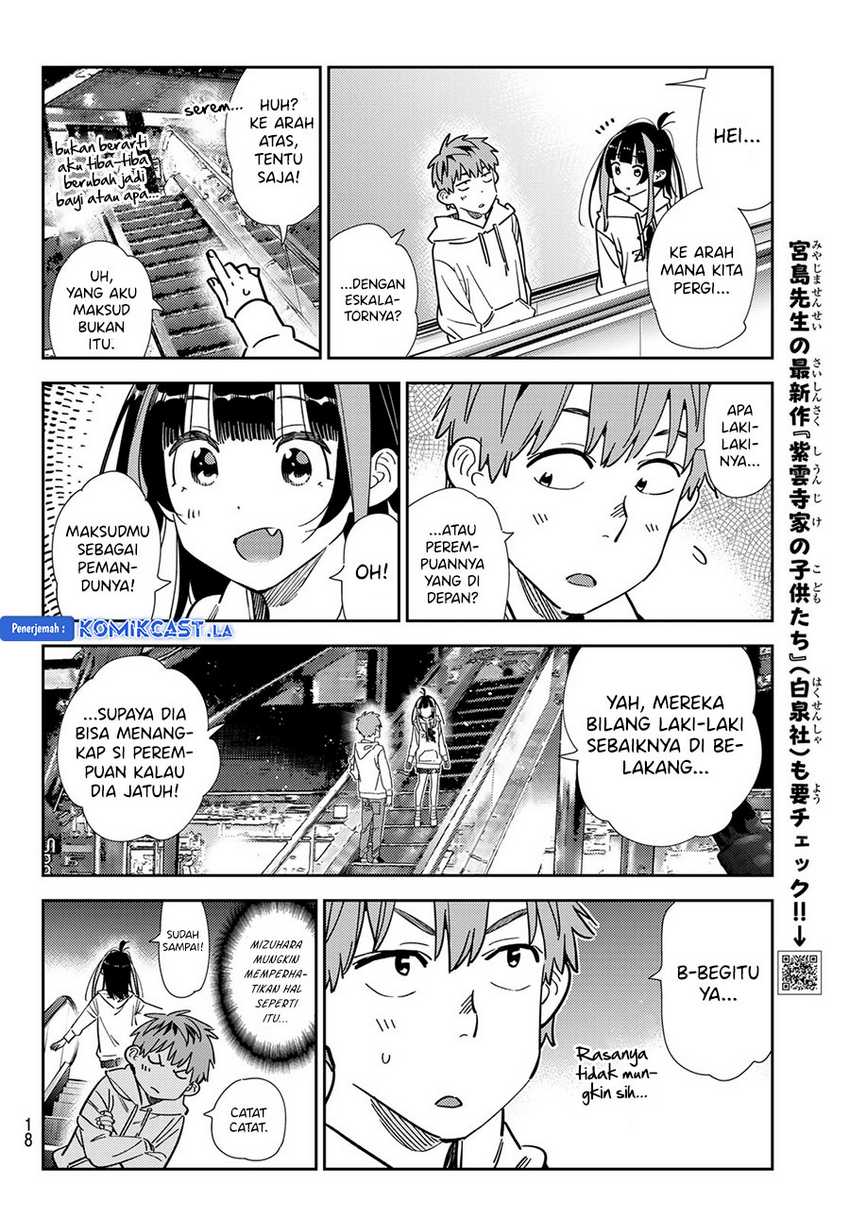 Kanojo Okarishimasu Chapter 338 Gambar 7