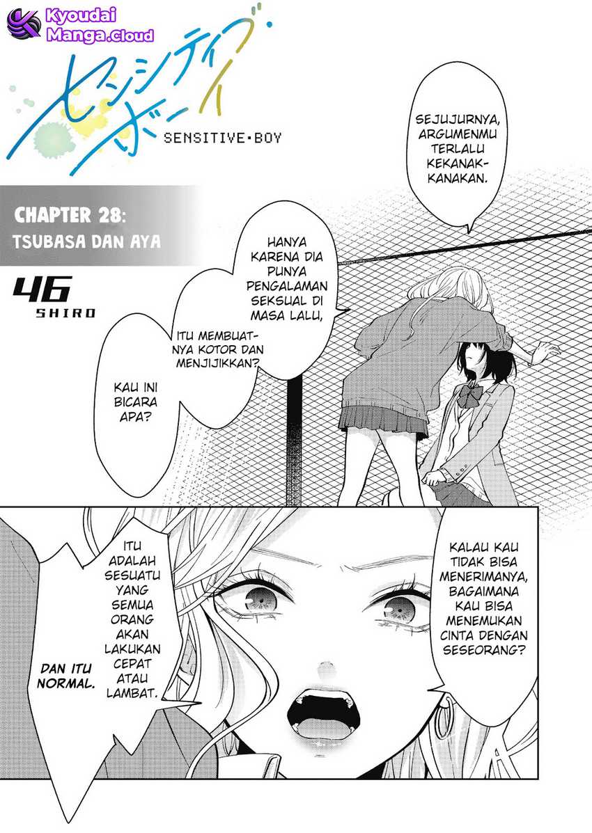Baca Manga Sensitive Boy Chapter 28 Gambar 2
