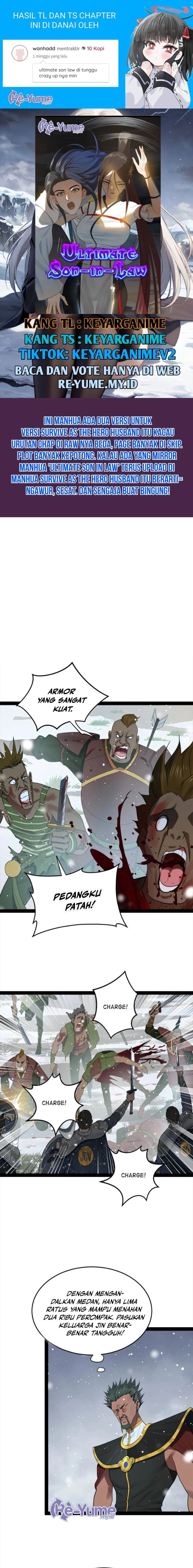 Baca Komik Survive As The Hero’s Husband Chapter 155 Gambar 1