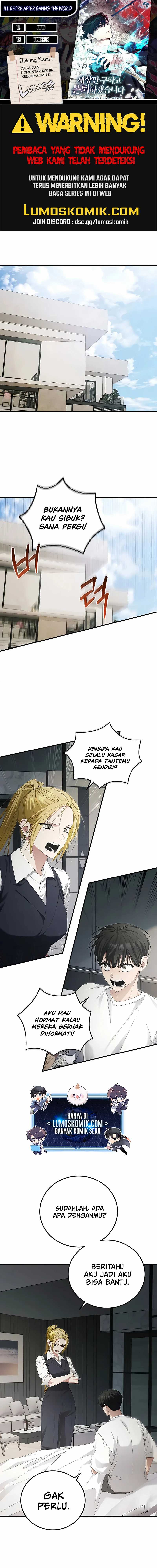 Baca Komik I’ll Retire After Saving the World  Chapter 48 Gambar 1