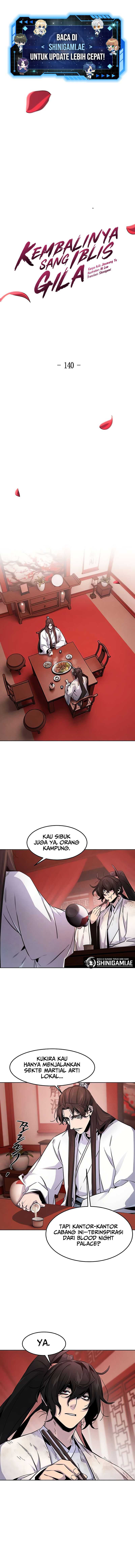 Baca Manhwa Return of the Mad Demon Chapter 140 Gambar 2