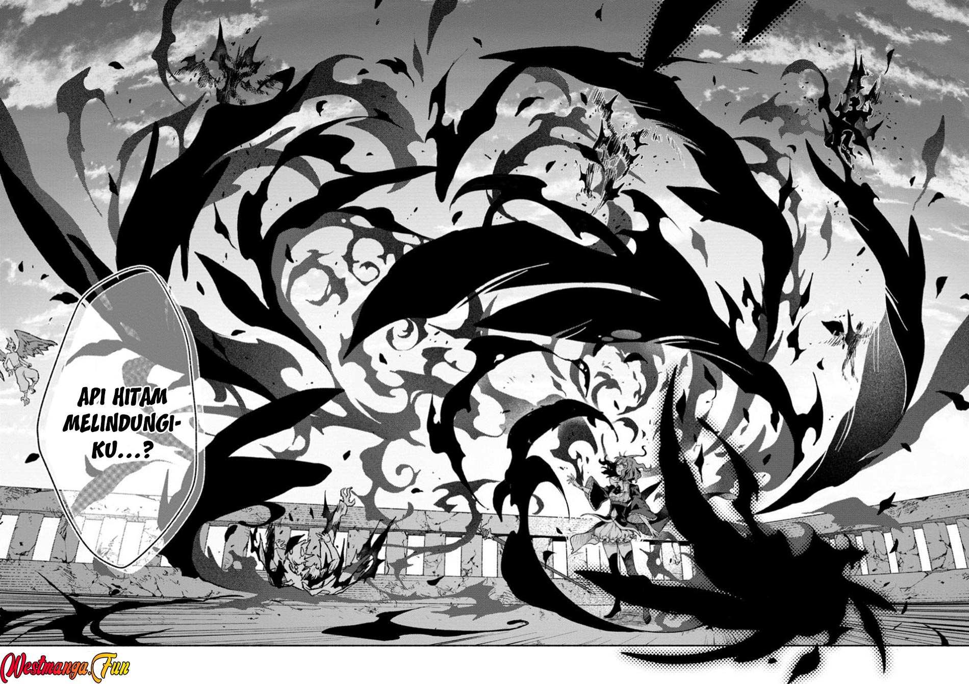 Sono Monban, Saikyou Nitsuki: Tsuihou Sareta Bougyo Ryoku 9999 no Senshi, Outo no Monban Toshite Musou Suru Chapter 33.1 Gambar 15