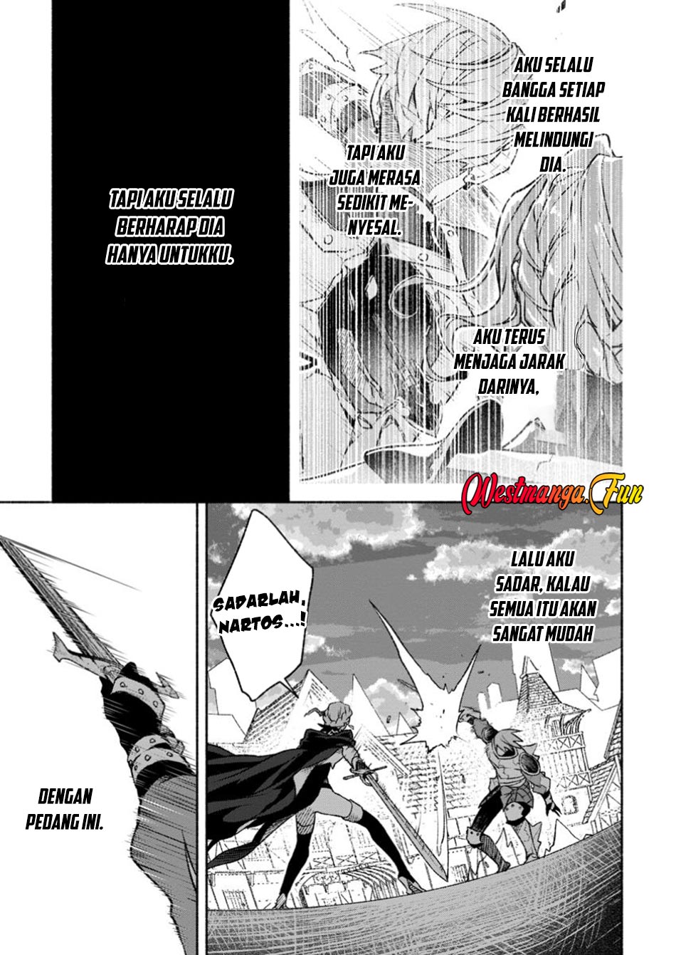 Sono Monban, Saikyou Nitsuki: Tsuihou Sareta Bougyo Ryoku 9999 no Senshi, Outo no Monban Toshite Musou Suru Chapter 33.1 Gambar 5